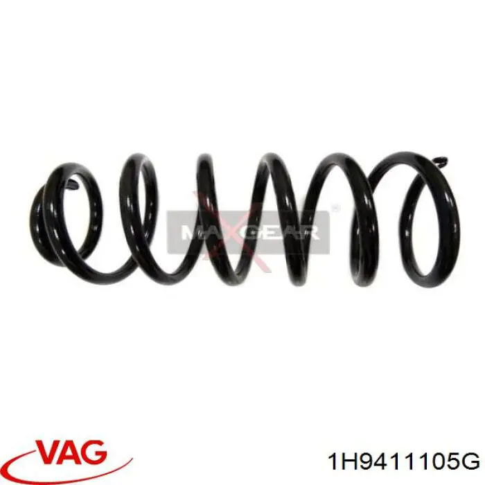 Купить 1H9411105G VAG Винтовая пружина подвеска
