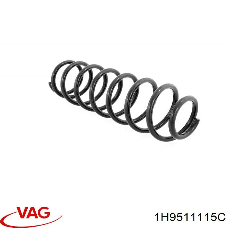 Задняя пружина 1H9511115C VAG
