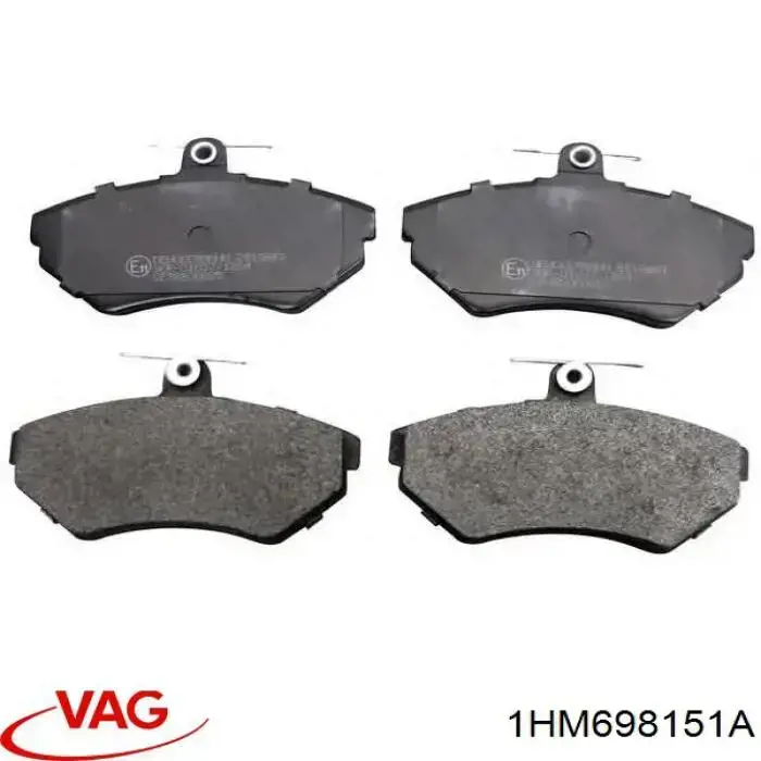 Тормозные колодки VAG 1HM698151A