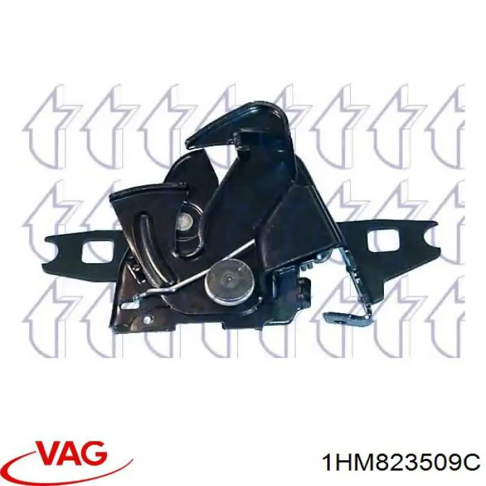 1HM823509C VAG Запор капота (замок и привод замка капота)