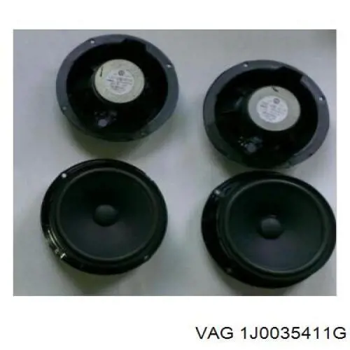 1J0035411G VAG Altavoz de puerta delantera original y equivalente