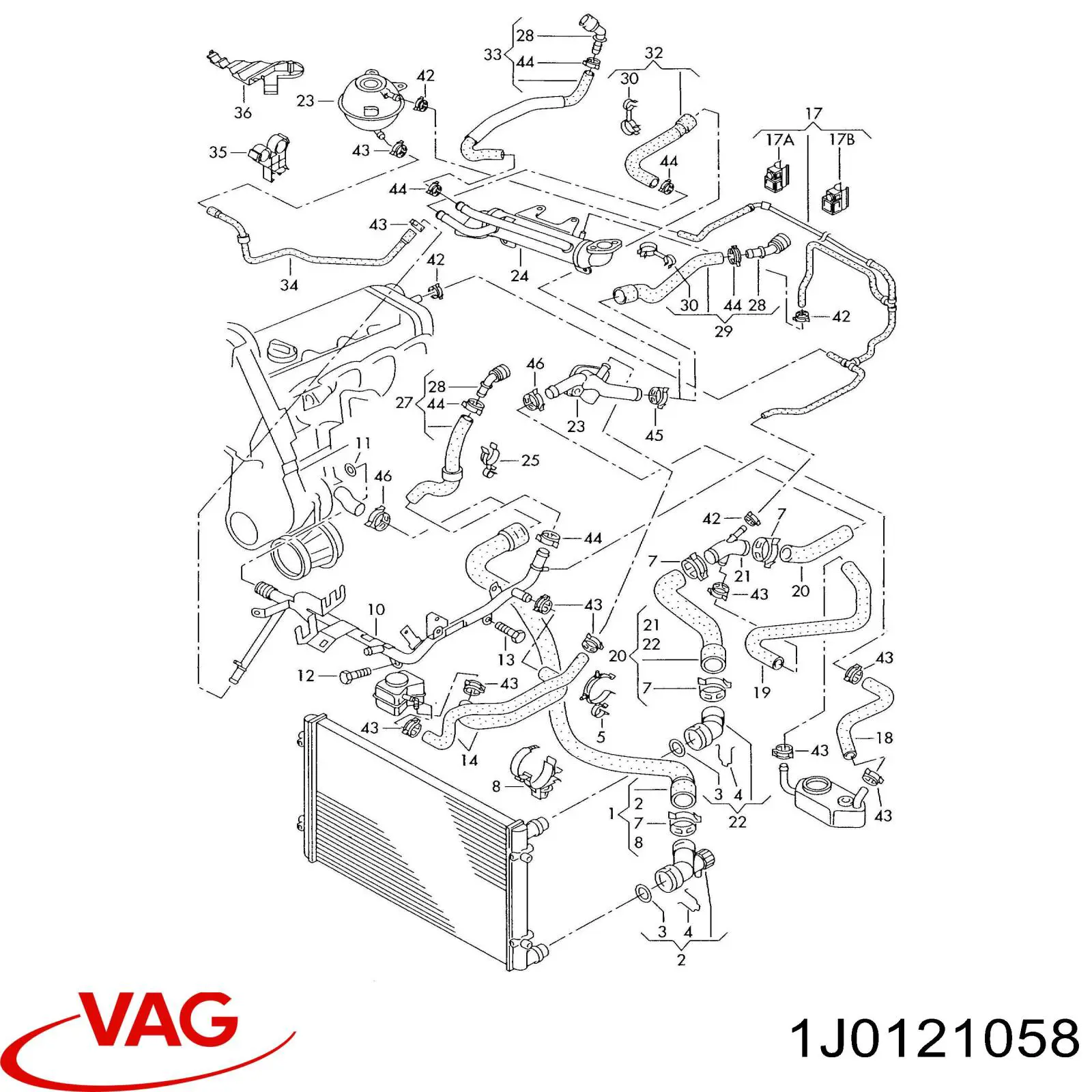 1J0121058 VAG 