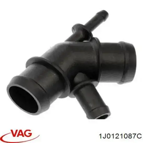 Купить 1J0121087C VAG Фланец охлаждающей жидкости