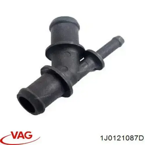 Фланец системы охлаждения 1J0121087D VAG