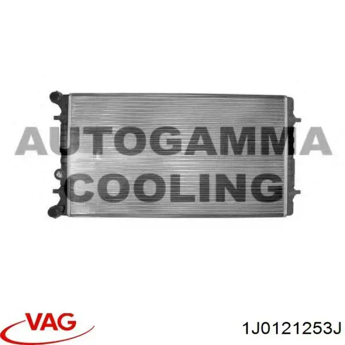 Радиатор охлаждения двигателя VAG 1J0121253J цена, от 36.36 USD
