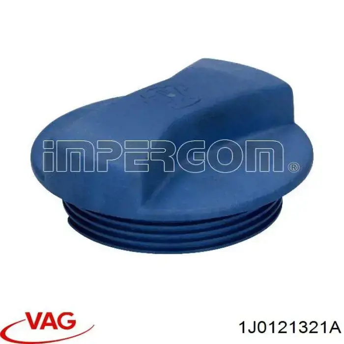 Купить 1J0121321A VAG Крышка/пробка расширительного бачка
