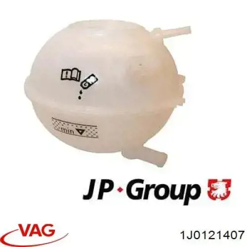 Бачок системы охлаждения двигателя расширительный VAG 1J0121407 цена, от 12.40 USD