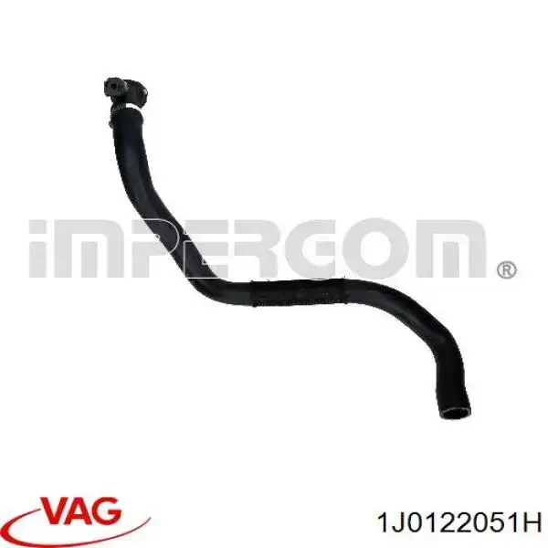 Шланг радиатора, нижний VAG 1J0122051H цена, от 10.72 USD