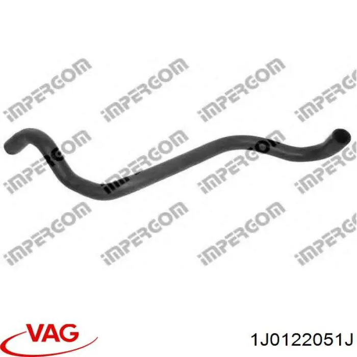 Шланг/патрубок системы охлаждения VAG 1J0122051J цена, от 15.20 USD