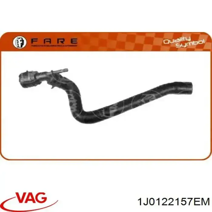 Шланг/патрубок системы охлаждения VAG 1J0122157EM цена, от 13.80 USD
