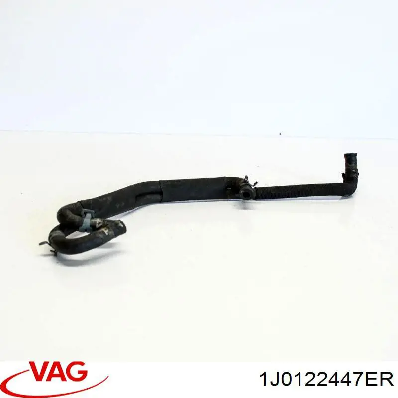Патрубок системы охлаждения 1J0122447ER VAG