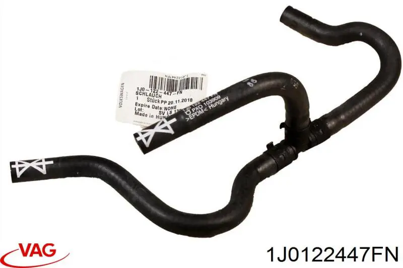 1J0122447FN VAG Manguera del radiador original y equivalente