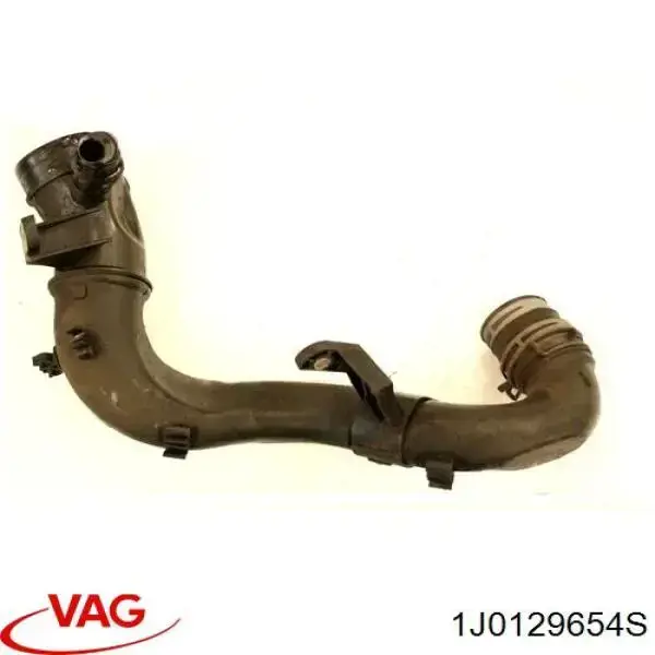 Патрубок воздушный, вход в турбину (наддув) VAG 1J0129654S цена, от 6.33 USD