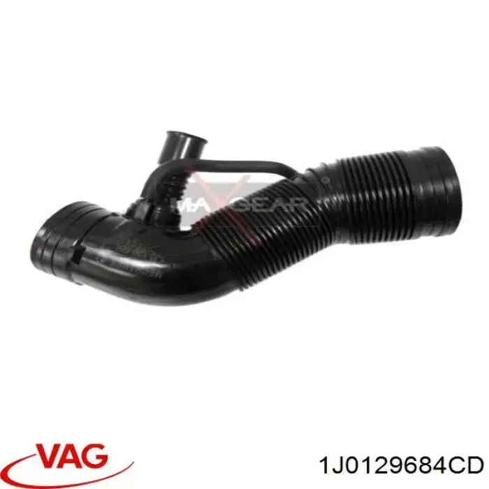 Патрубок расходомера воздуха 1J0129684CD VAG