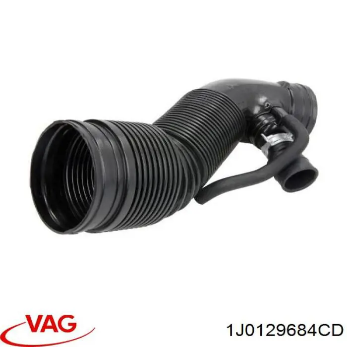 1J0129684CD VAG Воздушный патрубок расходомера