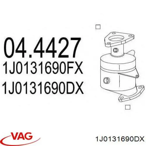  1J0131690DX VAG