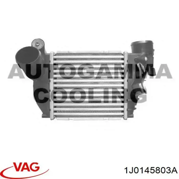Система охлаждения наддувочного воздуха VAG 1J0145803A цена, от 59.07 USD