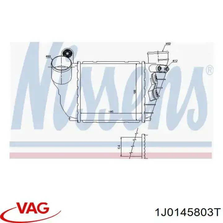 Система охлаждения наддувочного воздуха VAG 1J0145803T цена, от 64.91 USD