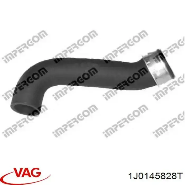 1J0145828T VAG Патрубок интеркуллера