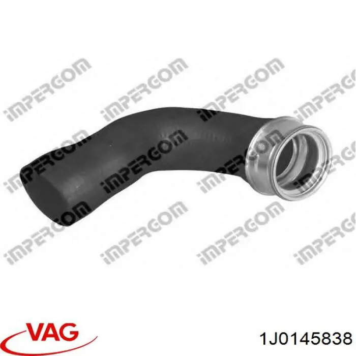 Купить 1J0145838 VAG Патрубок воздушный, выход из турбины/компрессора (наддув)