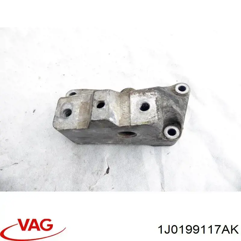 1J0199117AK VAG Soporte para taco de motor izquierdo original y equivalente