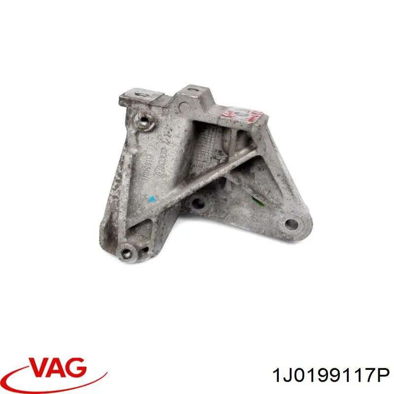 1J0199117P VAG Soporte para taco de motor izquierdo original y equivalente