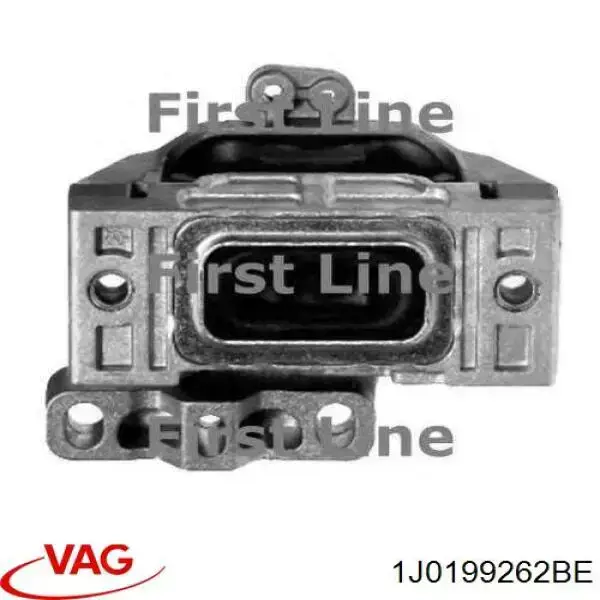 Купить 1J0199262BE VAG Правая опора двигателя