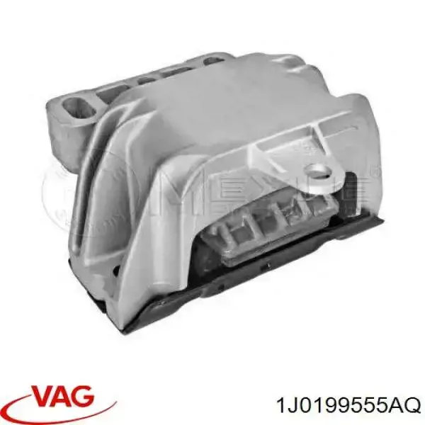 1J0199555AQ VAG coxim (suporte esquerdo de motor)