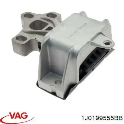 Подушка коробки передач 1J0199555BB VAG