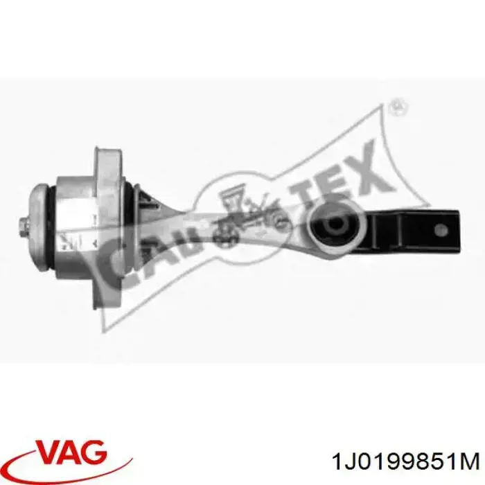 Купить 1J0199851M VAG Гидроопора двигателя задняя