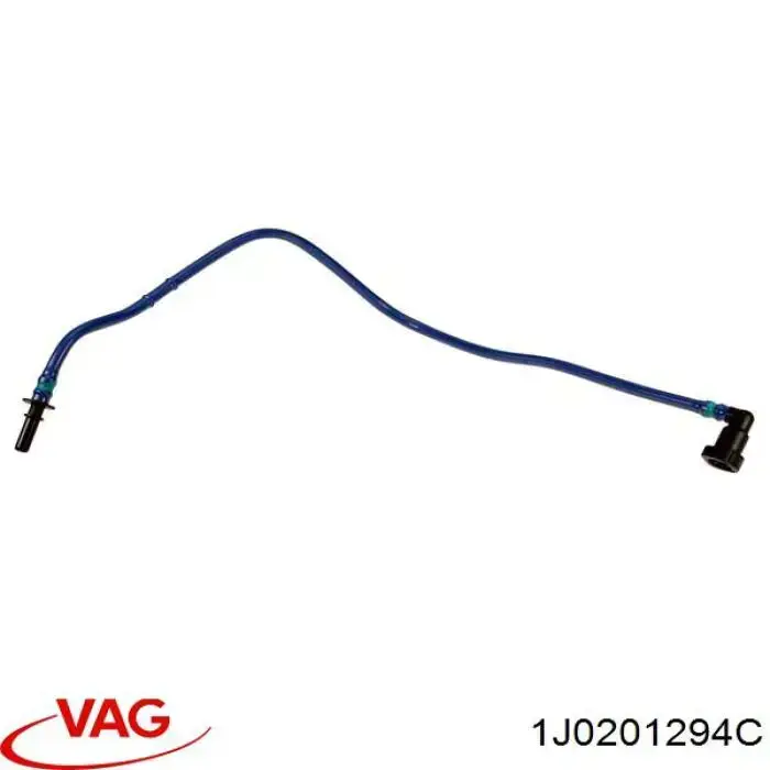 Трубка топливная, от бака к топливному фильтру 1J0201294C VAG