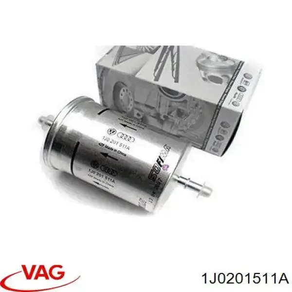 Фильтр тонкой очистки топлива VAG 1J0201511A цена, от 6.53 USD