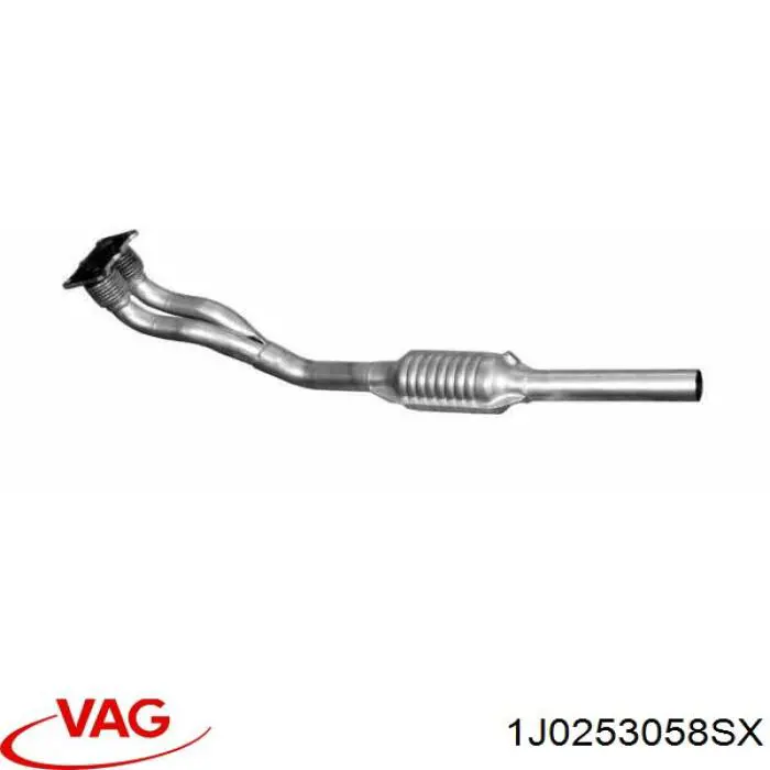 Каталитический нейтрализатор отработавших газов VAG 1J0253058SX цена, от 176.82 USD