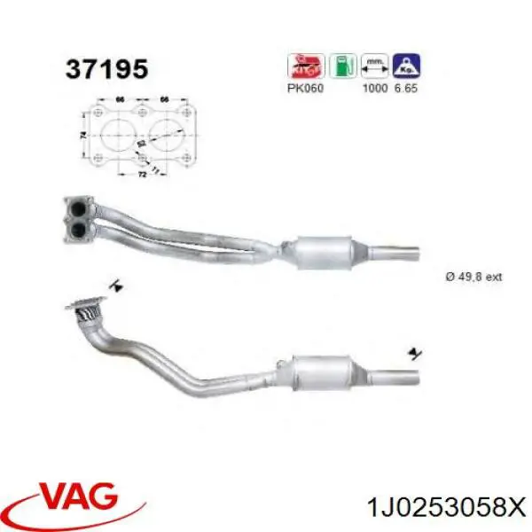  1J0253058X VAG