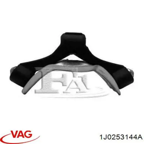Кронштейн задней подушки глушителя 1J0253144A VAG