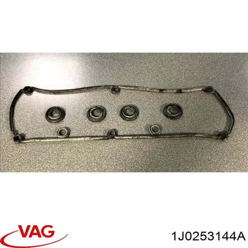 Купить 1J0253144A VAG Кронштейн задней подушки глушителя