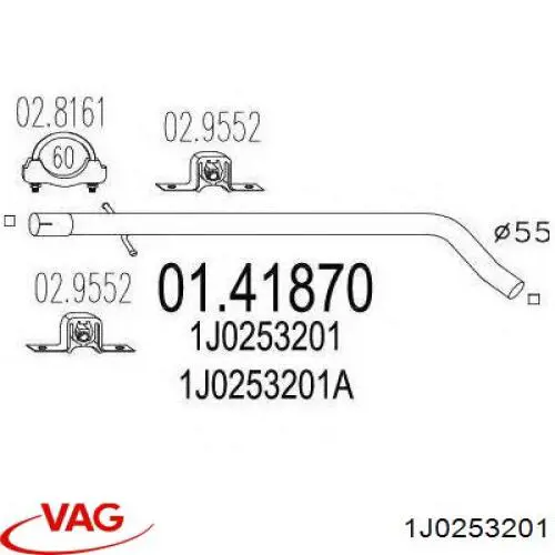  1J0253201 VAG