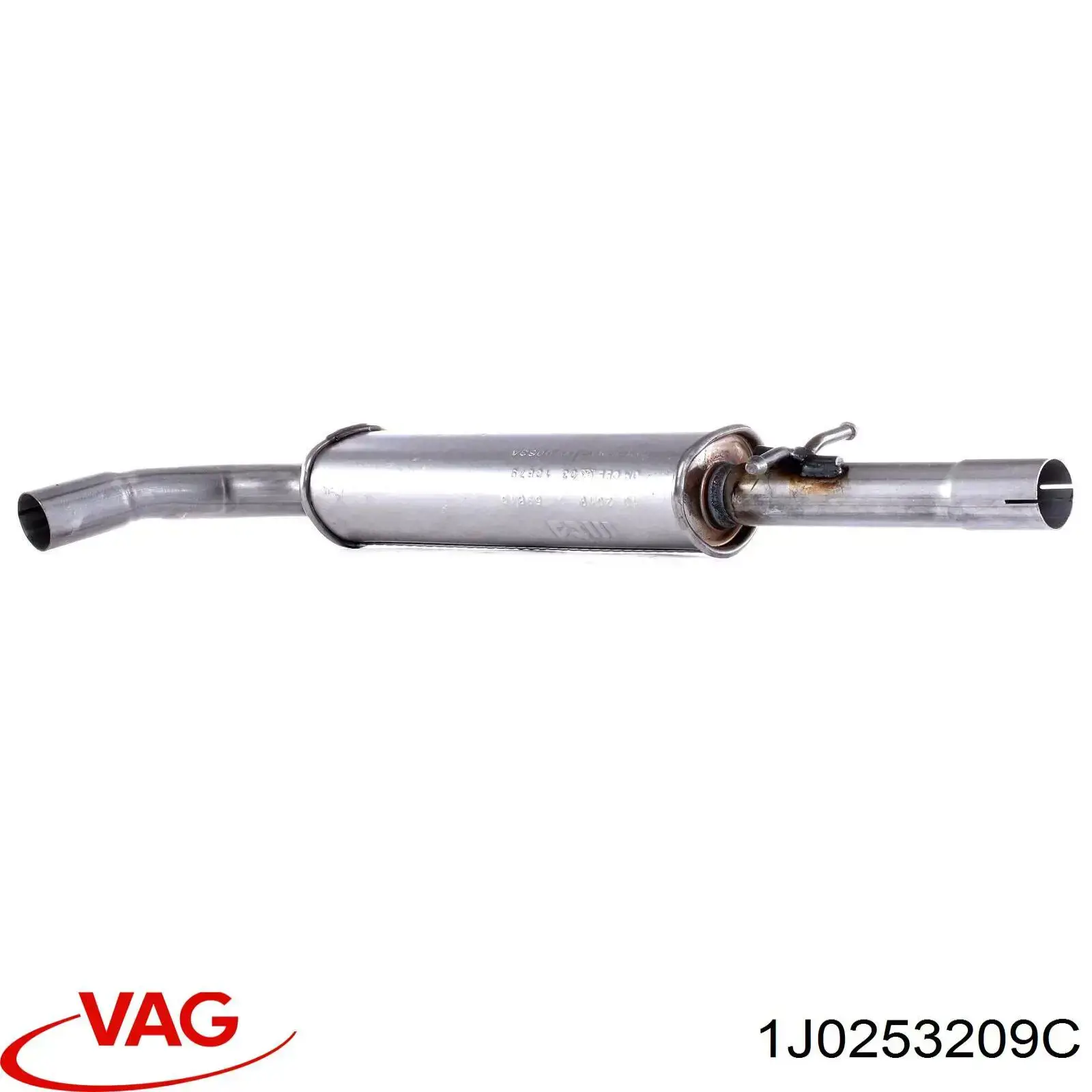 Купить 1J0253209C VAG Выхлоп центральный