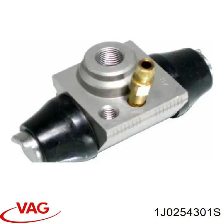 1J0254301S VAG Штаны глушителя передние