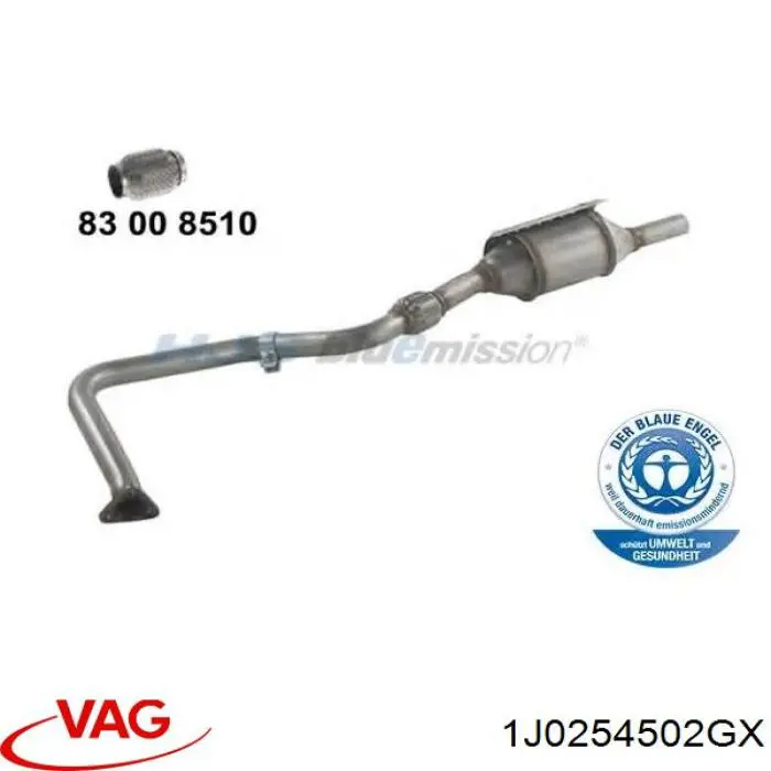Трубы приемные (штаны) VAG 1J2253208QV цена, от 209.85 USD