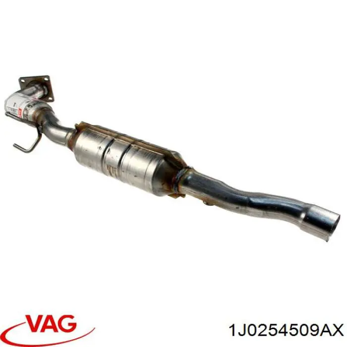 1J0254509AX VAG Глушитель, передняя часть