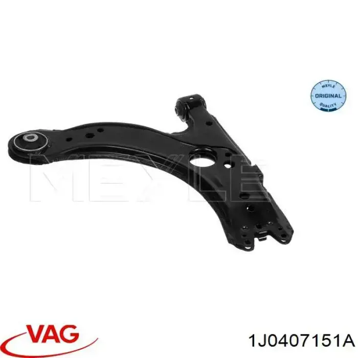 Рычаг передней подвески нижний левый/правый 1J0407151A VAG