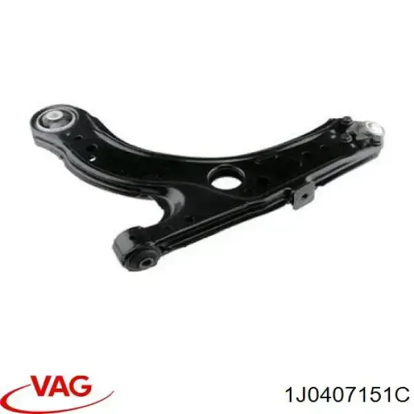 Купить 1J0407151C VAG Рычаг передней подвески нижний левый/правый
