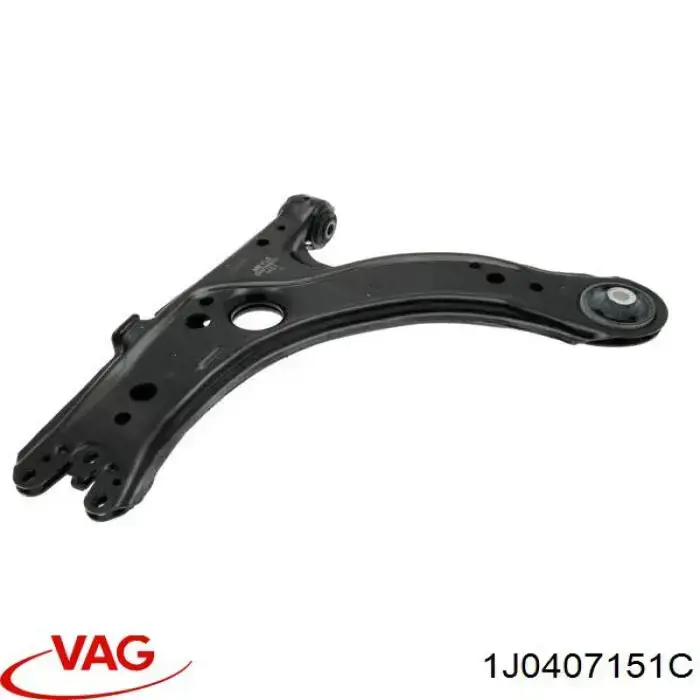 Рычаг передней подвески нижний левый/правый 1J0407151C VAG