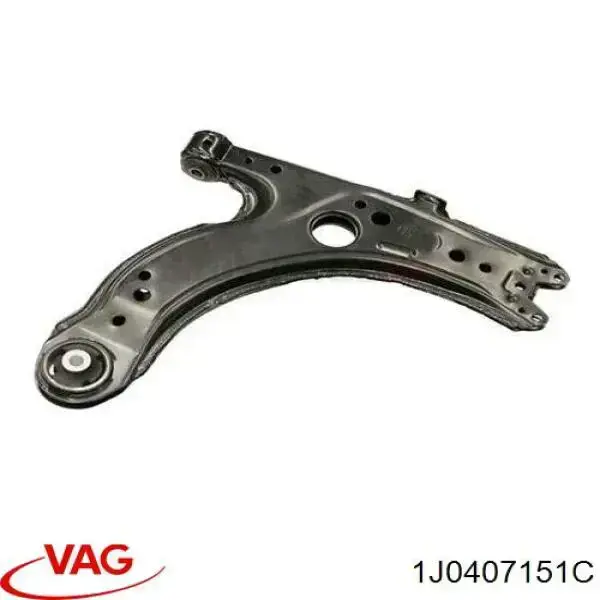 Купить 1J0407151C VAG Рычаг передней подвески нижний левый/правый