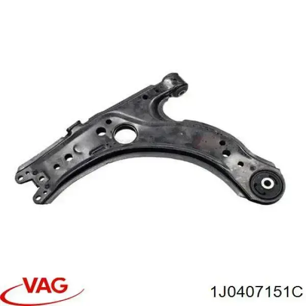 Нижний рычаг передней подвески левый/правый VAG 1J0407151C