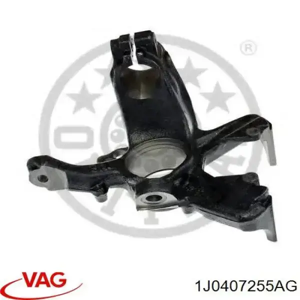 Купить 1J0407255AG VAG Цапфа поворотная левая