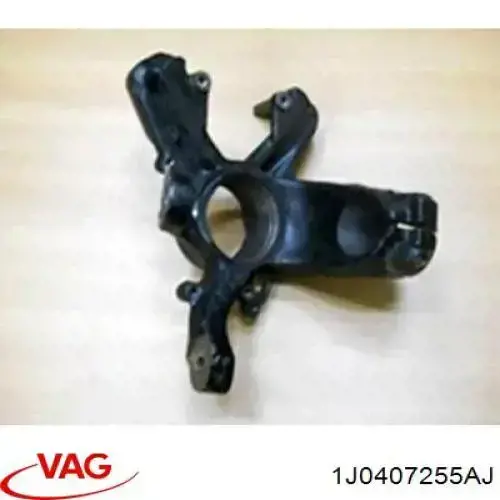 Цапфа (поворотный кулак) передний левый VAG 1J0407255AJ цена, от 43.03 USD