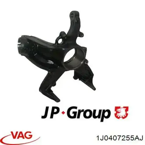 Купить 1J0407255AJ VAG Цапфа поворотная левая