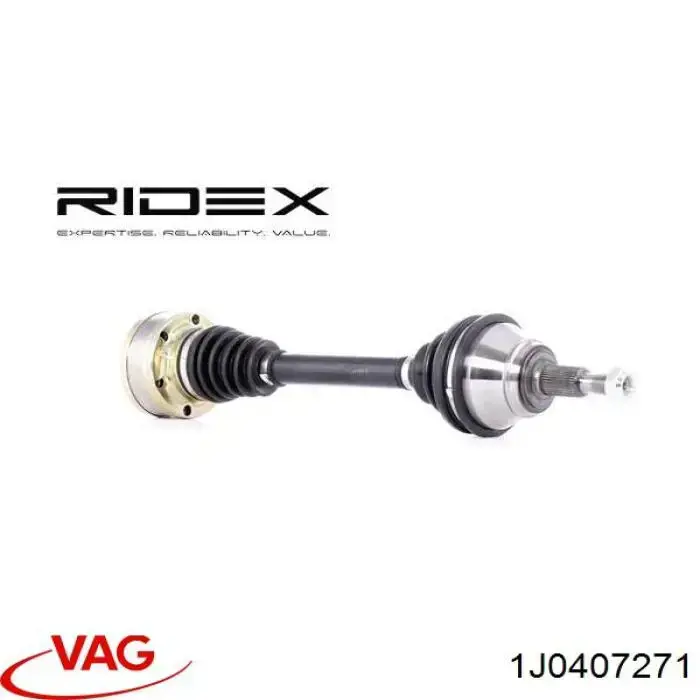 Привод передний левый VAG 1J0407451FX цена, от 34.21 USD